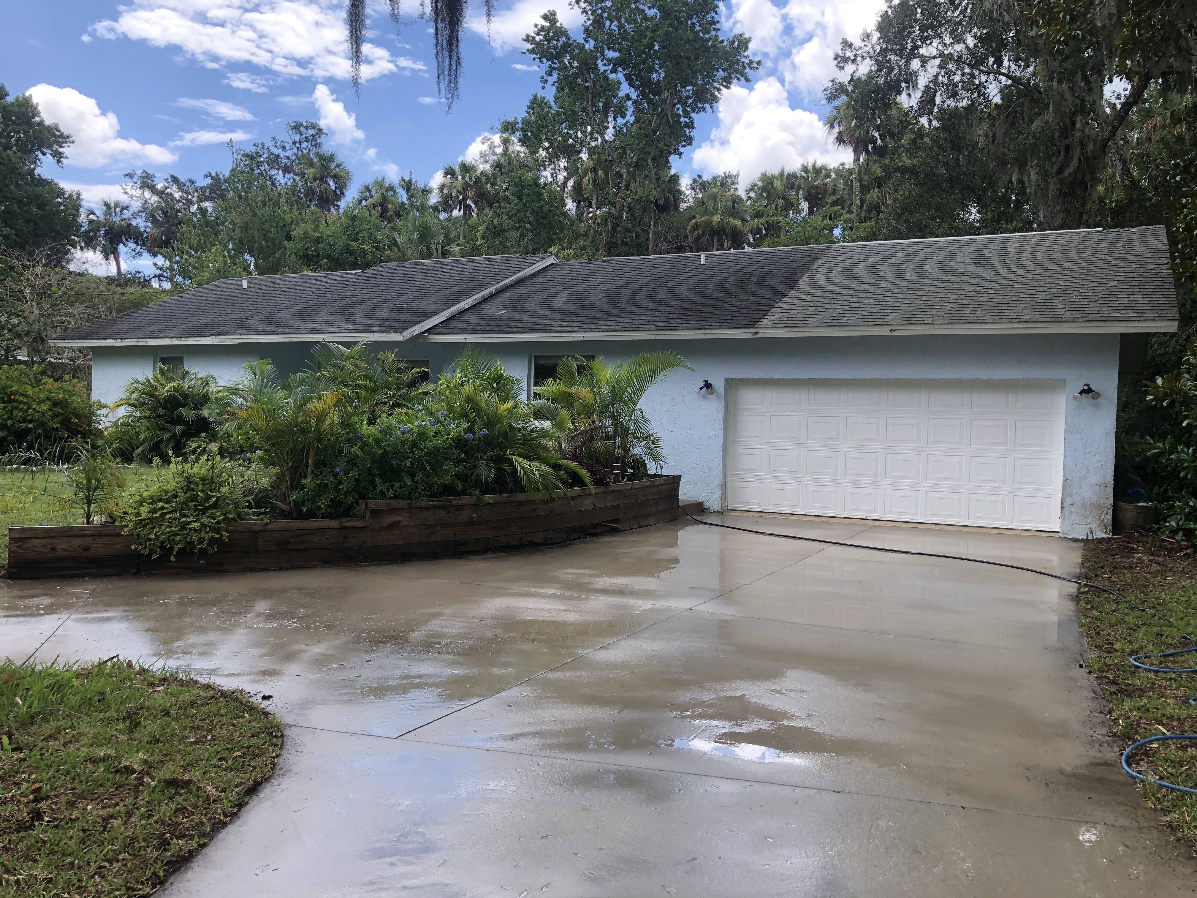 Top Quality Roof Wash completed in New Smyrna Beach, Florida